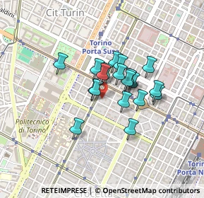 Mappa Via Vincenzo Vela, 10128 Torino TO, Italia (0.288)