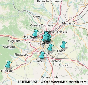 Mappa Via Vincenzo Vela, 10128 Torino TO, Italia (7.62455)