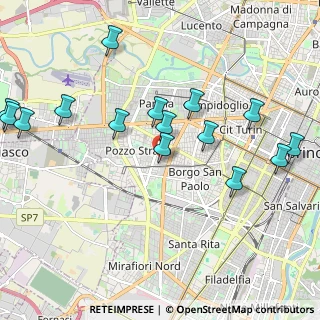 Mappa Via Serao Matilde, 10141 Torino TO, Italia (2.33333)