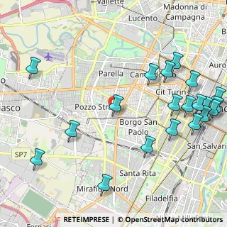 Mappa Via Tofane, 10141 Torino TO, Italia (2.785)