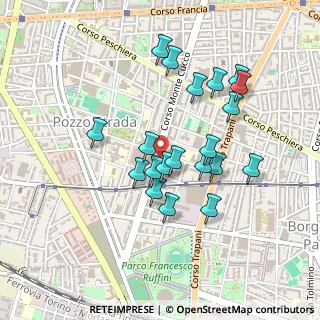 Mappa Corso Monte Cucco, 10141 Torino TO, Italia (0.4105)