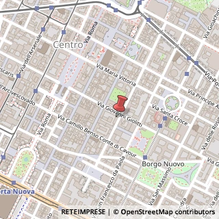 Mappa Via Giuseppe Pomba, 29, 10123 Torino, Torino (Piemonte)