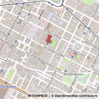 Mappa Via Carlo Alberto, 18, 10123 Torino, Torino (Piemonte)