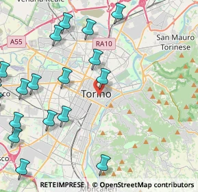 Mappa 10123 Torino TO, Italia (5.95579)