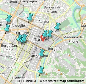 Mappa 10123 Torino TO, Italia (2.00917)