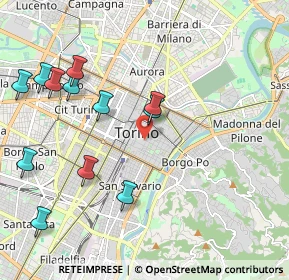 Mappa 10123 Torino TO, Italia (2.3375)
