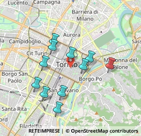 Mappa 10123 Torino TO, Italia (1.64909)