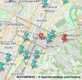 Mappa 10123 Torino TO, Italia (2.898)