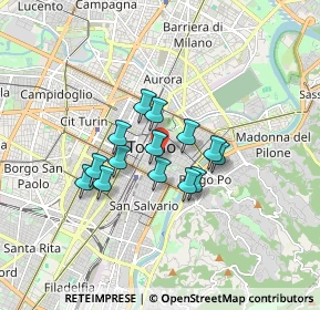 Mappa 10123 Torino TO, Italia (1.20786)