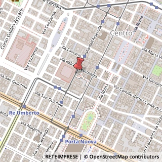 Mappa Via dell'Arsenale, 25, 10121 Torino, Torino (Piemonte)