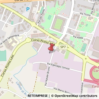 Mappa Via N. Bruno, 20, 10098 Rivoli, Torino (Piemonte)