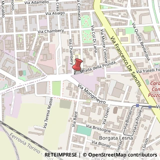 Mappa Strada della Pronda, 45, 10141 Torino, Torino (Piemonte)