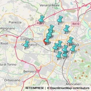 Mappa Strada della Pronda, 10141 Torino TO, Italia (3.20467)