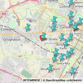 Mappa Strada della Pronda, 10141 Torino TO, Italia (2.89)