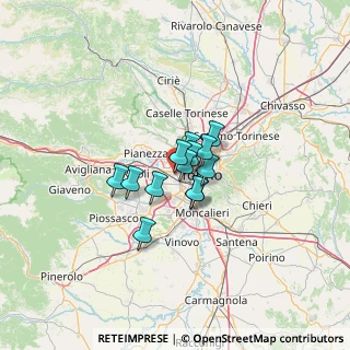 Mappa Strada della Pronda, 10141 Torino TO, Italia (6.83385)