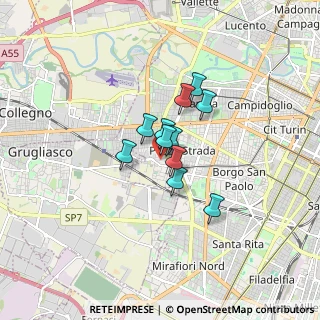 Mappa Str. della Pronda, 10142 Torino TO, Italia (0.96727272727273)
