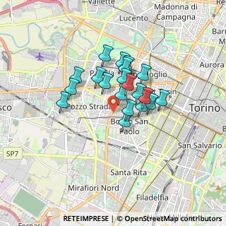 Mappa Via Orsiera, 10141 Torino TO, Italia (1.2245)