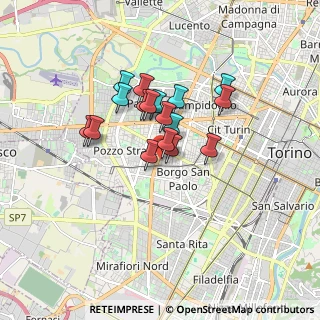 Mappa Via Orsiera, 10141 Torino TO, Italia (1.24235)