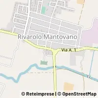 Mapa Rivarolo Mantovano