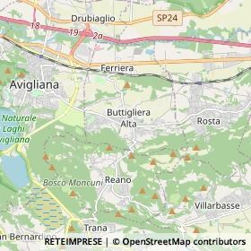 Mappa Buttigliera Alta