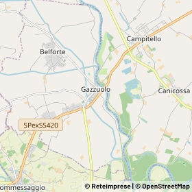 Mappa Gazzuolo