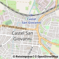 地図 Castel San Giovanni