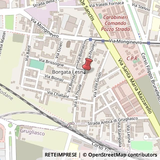 Mappa Via La Thuile, 31, 10142 Torino, Torino (Piemonte)