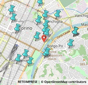 Mappa Via Camillo Benso Cavour, 10123 Torino TO, Italia (1.077)