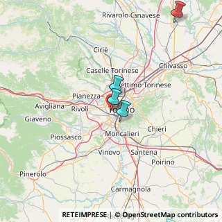 Mappa Via Limone, 10141 Torino TO, Italia (47.089)