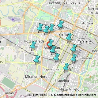 Mappa Via Limone, 10141 Torino TO, Italia (1.55538)