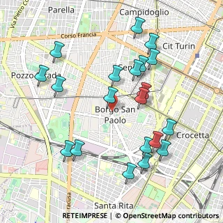Mappa Via San Bernardino, 10141 Torino TO, Italia (1.0625)