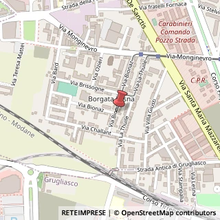 Mappa Via Bionaz, 37D, 10142 Torino, Torino (Piemonte)