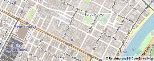 Mappa Turin