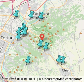 Mappa Q68+P5, 10025 Pino Torinese TO (4.21)