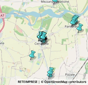Mappa Via Garibaldi, 27050 Cervesina PV, Italia (1.5)
