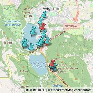 Mappa Via delle Maddalene, 10051 Avigliana TO, Italia (0.77727)