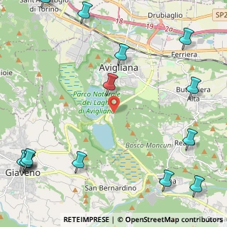 Mappa Via delle Maddalene, 10051 Avigliana TO, Italia (3.40643)