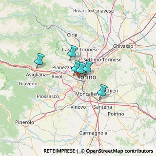 Mappa Via Vincenzo Lancia, 10141 Torino TO, Italia (50.3075)