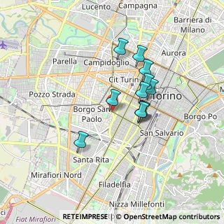 Mappa Ferrucci, 10141 Torino TO, Italia (1.36273)