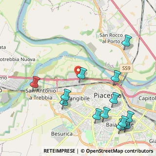 Mappa Via Carlo Agosti, 29121 Piacenza PC, Italia (2.69154)