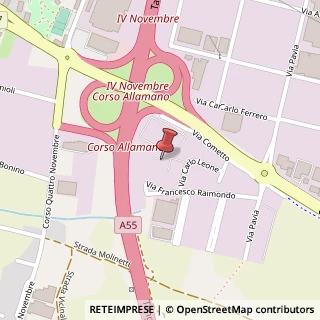 Mappa Via Carlo Leone, 34/a, 10098 Rivoli, Torino (Piemonte)