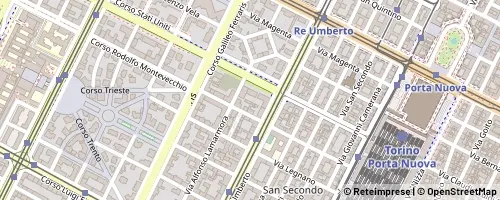 Mappa Torino