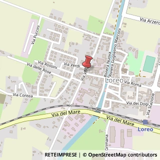 Mappa Viale Stazione, 14, 45017 Loreo, Rovigo (Veneto)