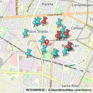 Mappa Via D, 10141 Torino TO, Italia (0.8295)