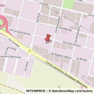 Mappa Via Ferrero, 16, 10098 Rivoli, Torino (Piemonte)
