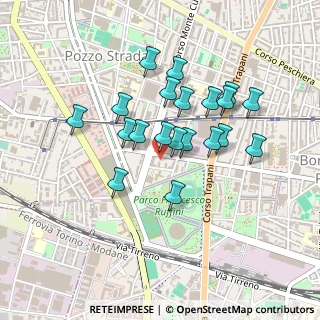 Mappa Via Monte Cristallo, 10141 Torino TO, Italia (0.383)