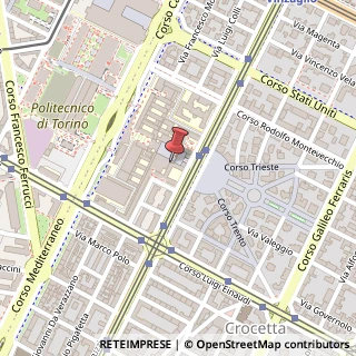 Mappa Crocetta, 10129 Torino, Torino (Piemonte)