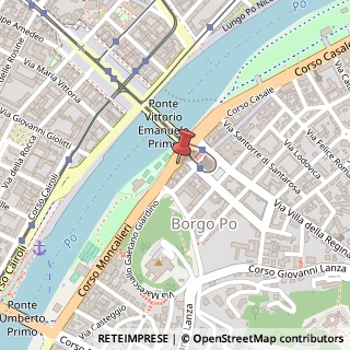 Mappa Corso Moncalieri, 1, 10131 Torino, Torino (Piemonte)
