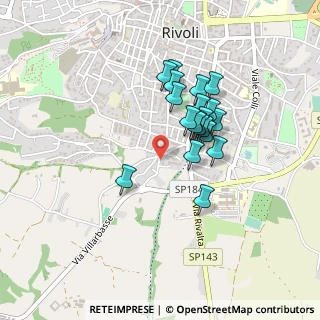 Mappa Via dei Mille, 10098 Rivoli TO, Italia (0.3405)