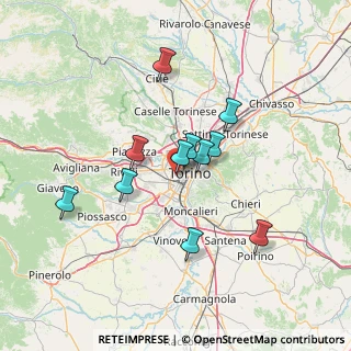 Mappa Via Timavo, 10141 Torino TO, Italia (11.72091)